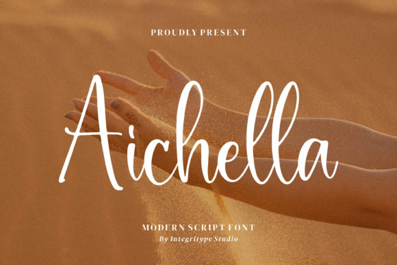 Aichella: A Premium Script Handwritten Font for Digital Branding