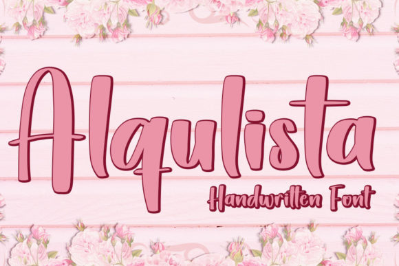 Alqulista: A Delicate Script Handwritten Font for Elegant Design