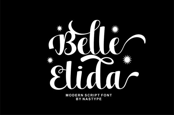 Belle Elida Script Font for Elegant Campaign Typography