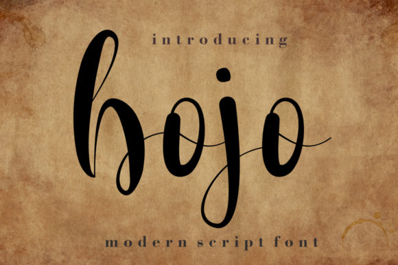Bojo: A Free-Flowing Script Font for Scroll-Stopping Brand Content