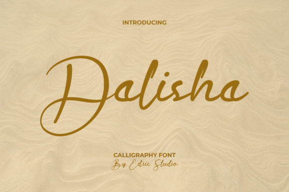 Dalisha Script Font for Handmade Labels & Printables