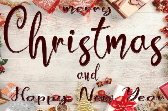 December Note Script Font for Elegant Handmade Designs