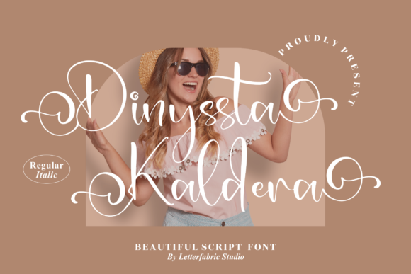 Dinyssta Kaldera Script Font for Handmade Brands