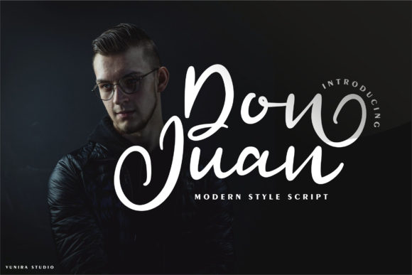 Don Juan: An Elegant Script Font for Modern Brand Identity