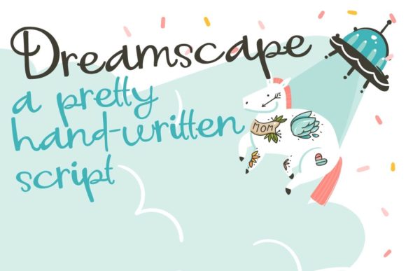 Dreamscape: A Romantic Script Handwritten Font for Scroll-Stopping Visuals