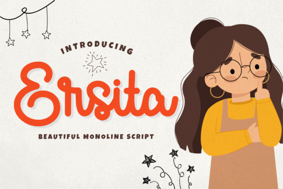 Ersita Script Font for Handmade Creators