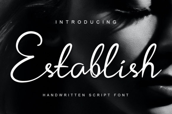 Establish Font: Elegant Script Handwritten Fonts for Branding