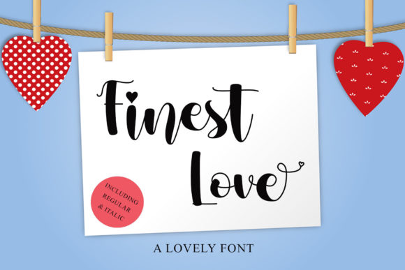 Finest Love: A Script Handwritten Font for Thoughtful Editorial Design