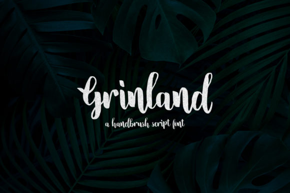 Grinland Font for Creative Makers