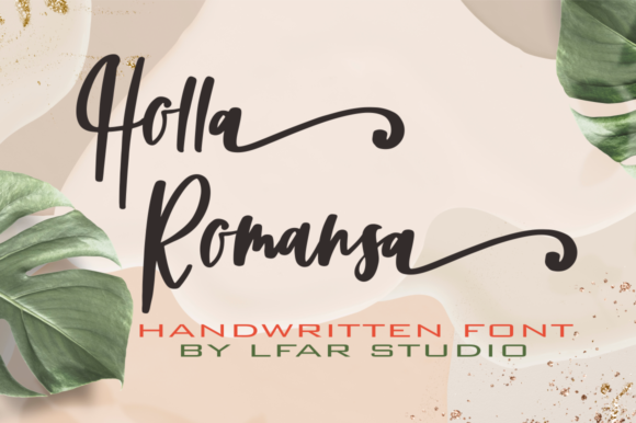 Holla Romansa: A Delicate Script Font for Romantic Branding