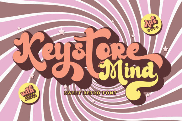 Keystore Mind Script Font for Handmade Brands
