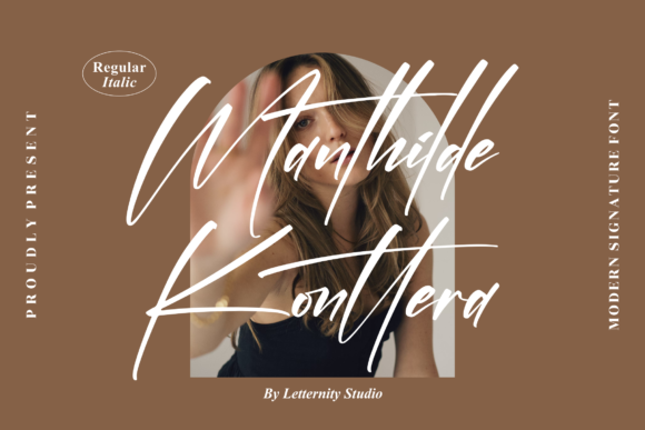 Manthilde Konttera: A Graceful Script Font for Editorial Elegance