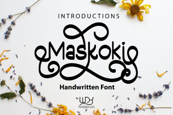 Maskoki Script Font for Elegant Branding