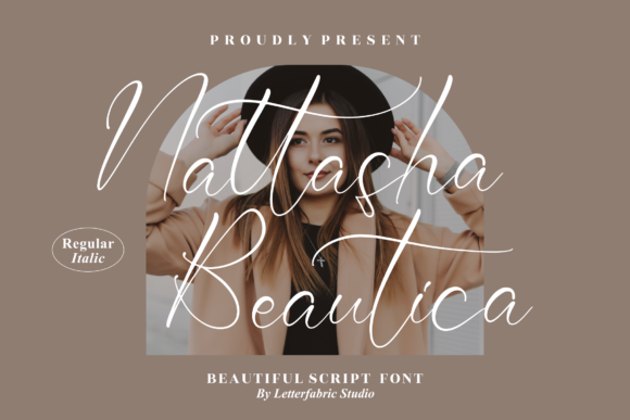 Nattasha Beautica Script Font for Elegant Branding