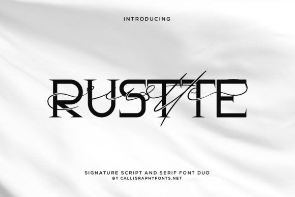 Rustte: A Standout Script Handwritten Font for Elegant Design