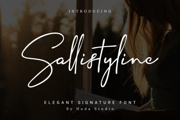 Sallistyline: A Script Handwritten Font for Elegant Editorial Design
