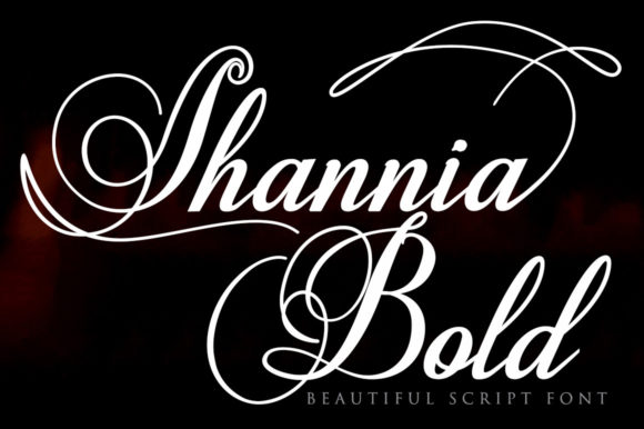 Shannia Bold: A Modern Script Font for Elegant Editorial Design