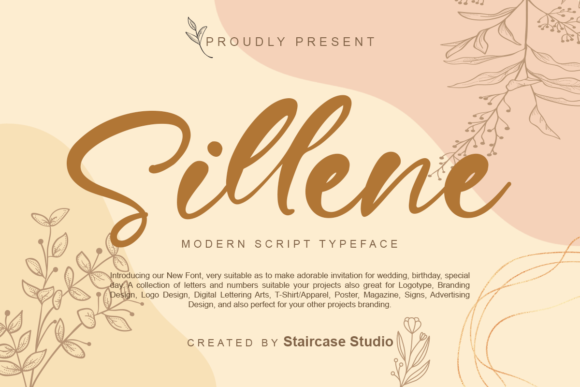 Sillene: A Delicate Script Font for Elegant Digital Branding