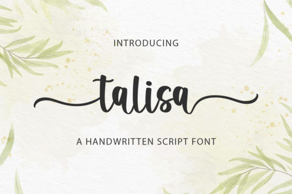 Talisa Font for Elegant Small Business Branding