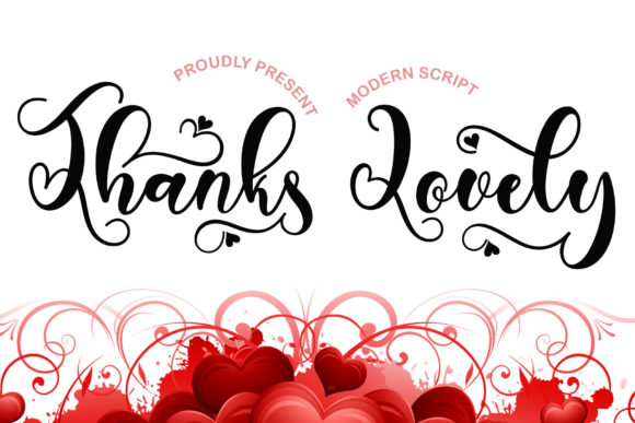Thanks Lovely Font: Festive Script for Warm, Memorable Branding